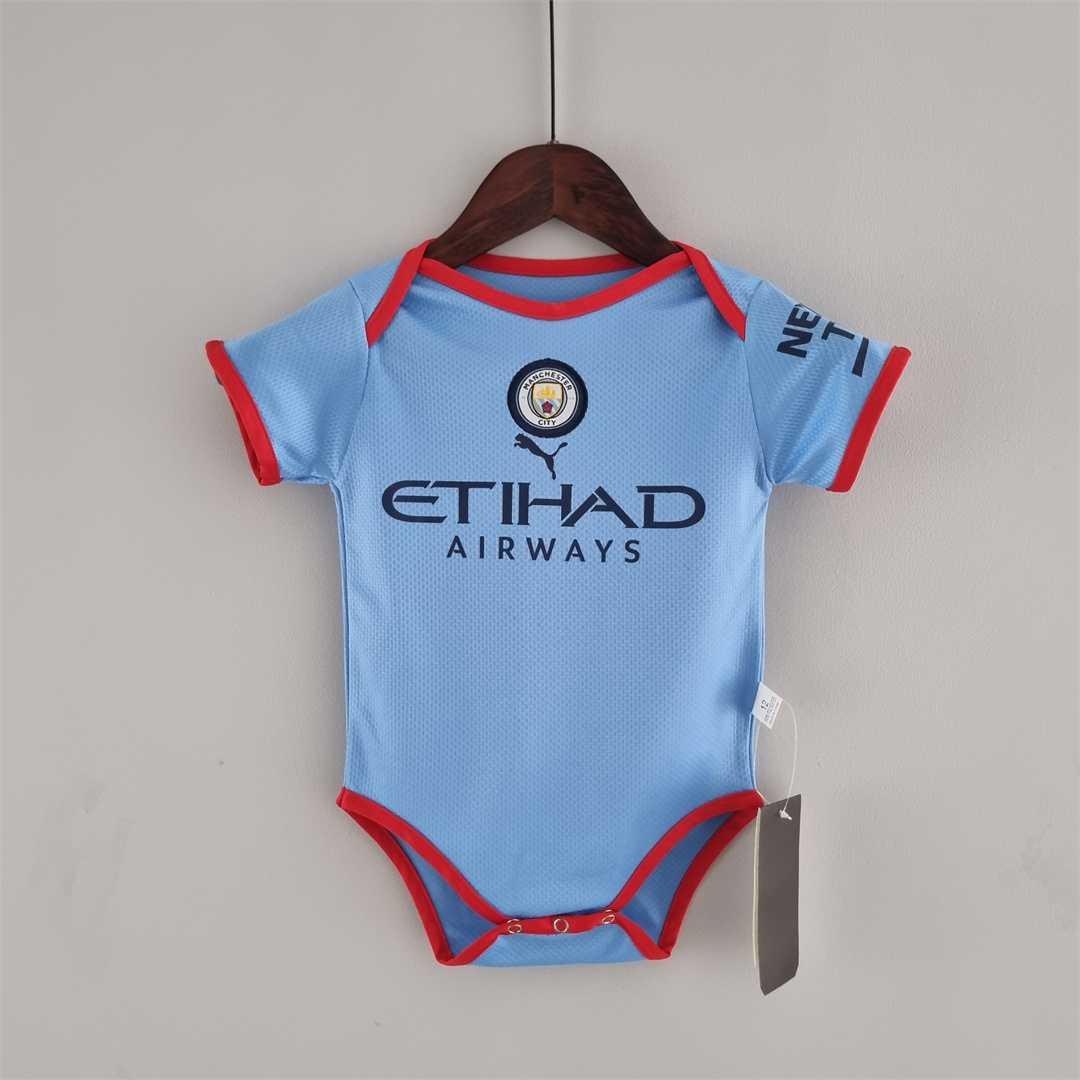 Manchester City 22/23 Baby Home Soccer Jersey